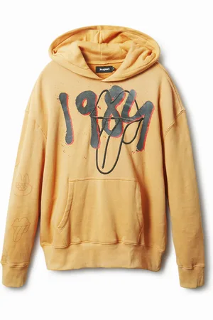 Desigual Sudadera oversize capucha - - M