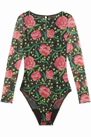 Desigual Body slim floral - - L