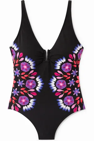 Desigual Bañador estampado mandala floral - - S