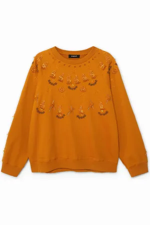 Desigual Sudadera felpa bordados - - L