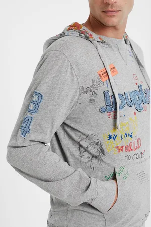 Desigual Sudadera felpa capucha - - S