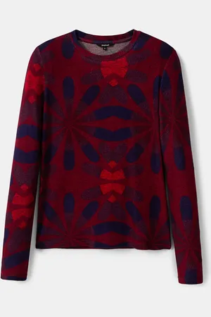 Desigual Jersey slim floral - - L