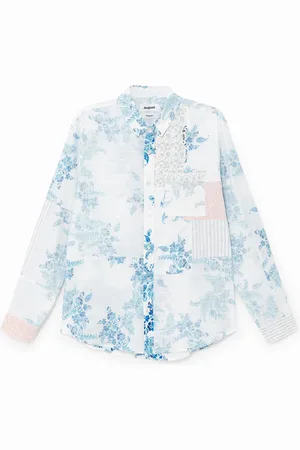 Desigual Camisa paisley 100% algodón - - M