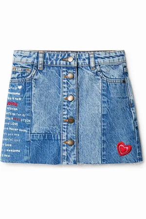 Desigual Minifalda vaquera patch - - 11/12