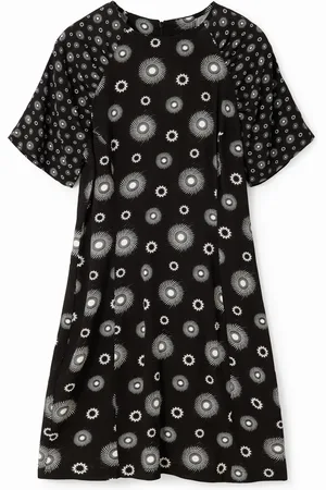 Desigual Vestido corto bicolor - - S
