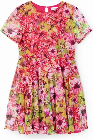 Desigual Vestido tul flores - - 11/12