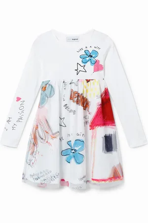 Desigual Vestido tul efecto 3D - - 11/12