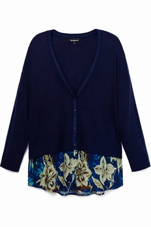 Desigual Jersey de tricot con botones - - L