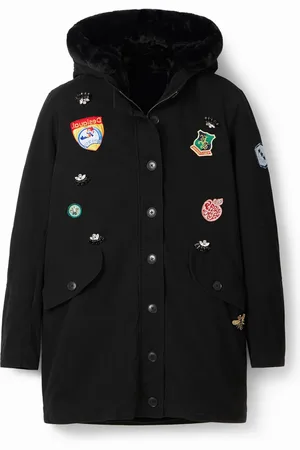 Desigual Parka chaleco peluche desmontable - - L
