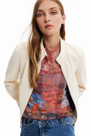 Desigual Chaqueta efecto ante - - L