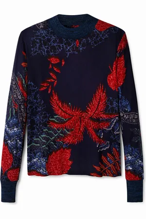 Desigual Camiseta slim tropical - - L