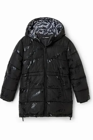 Desigual Abrigo largo padded texto - - 11/12
