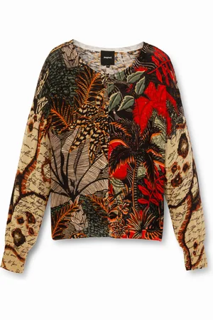 Desigual Chaqueta tricot tropical - - L