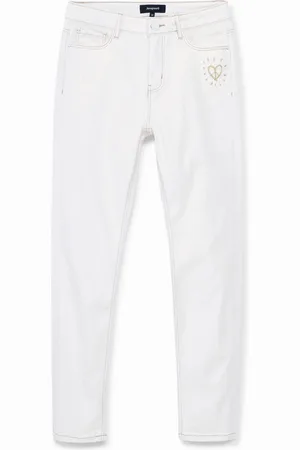 Desigual Pantalón vaquero skinny corazón - - 24