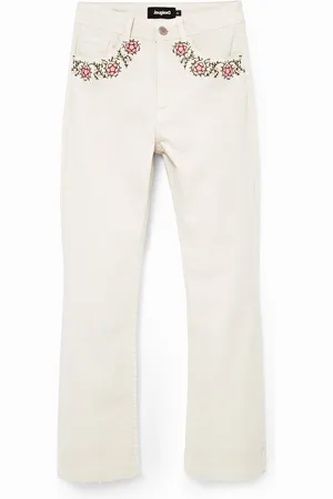 Desigual Vaquero Flare cropped - - 34