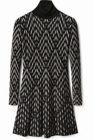 Desigual Vestido corto geométrico - - L