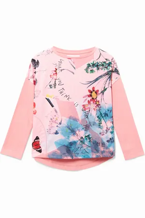 Desigual Camiseta oversize floral - - 11/12