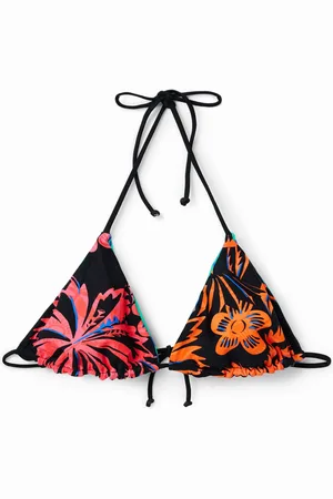 Desigual Top bikini triangular reversible - - L