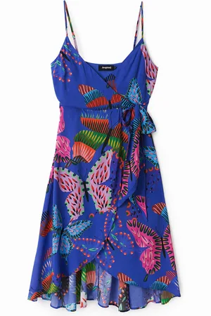 Desigual Vestido playero mariposas - - S
