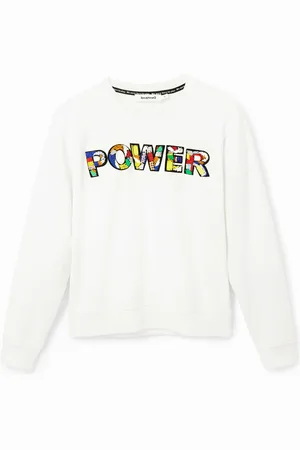 Desigual Sudadera parche "Power" - - S