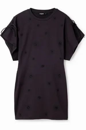 Desigual Vestido mini bordados - - L