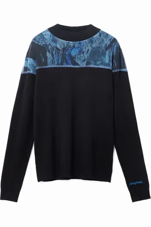 Desigual Jersey viscosa cuello perkins - - L