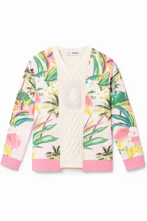 Desigual Jersey hawaiano y encaje - - 11/12