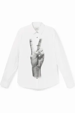 Desigual Camisa estampado fotográfico mano - - M