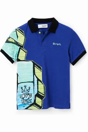 Desigual Polo manga corta graffiti - - 3/4