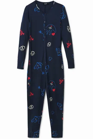 Desigual Mono pijama estampado - - L