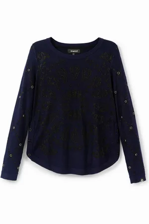 Desigual Jersey punto paisley - - L