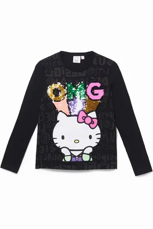 Desigual Camiseta básica lentejuelas reversibles - - 11/12