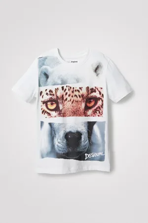 Desigual Camiseta print fotográfico animal - - 11/12