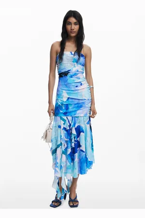 Desigual Vestido bandeau asimético - - L