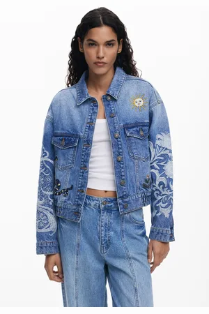 Cazadora DENIM Zara Chaquetas Vaqueras Desigual De Mujer Chaquetas