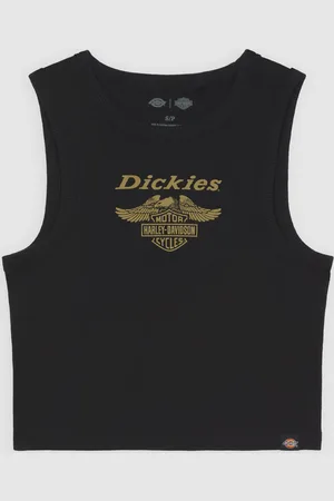 Dickies Camiseta De Tirantes Acanalada X Harley-Davidson Mujer
