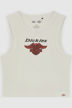Dickies Camiseta De Tirantes Acanalada X Harley-Davidson Mujer