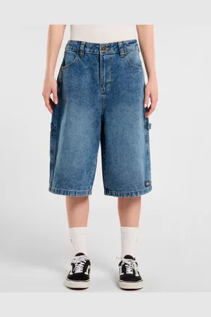 Dickies Pantalón Corto Carpenter Denim Mujer