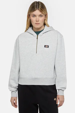 Dickies Sudadera Con Capucha Y Cremallera 1/4 Oakport Mujer