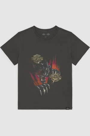 Dickies Camiseta Panther X Harley-Davidson Mujer