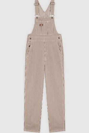 Dickies Peto Vaquero Clásico A Rayas Hickory Mujer