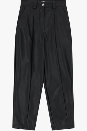 Dixie Pantalones de cintura alta con pliegues