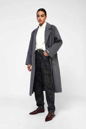 Dixie Pantalones estampados de cintura alta
