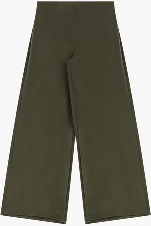 Dixie Pantalones palazzo de tiro alto