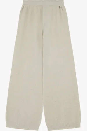 Dixie Pantalones anchos de punto con tiro alto