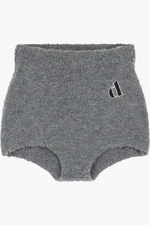 Dixie Pantalones cortos de punto cintura alta logo
