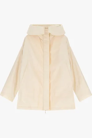 Dixie Parka acolchada oversize con cremallera y capucha