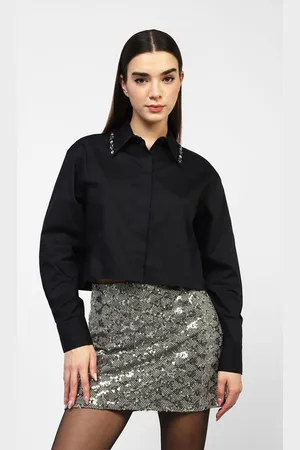 Dixie Falda corta estampada con lentejuelas
