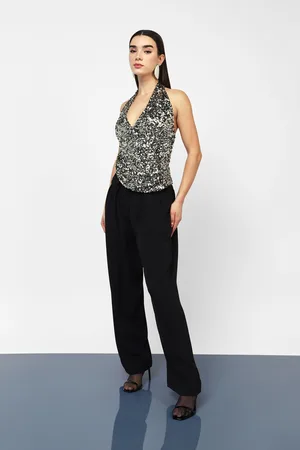 Dixie Pantalones anchos cintura alta