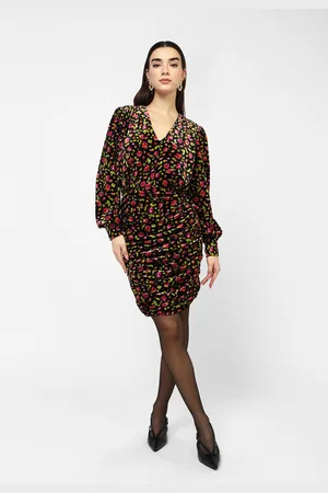 Dixie Vestido corto estampado floral